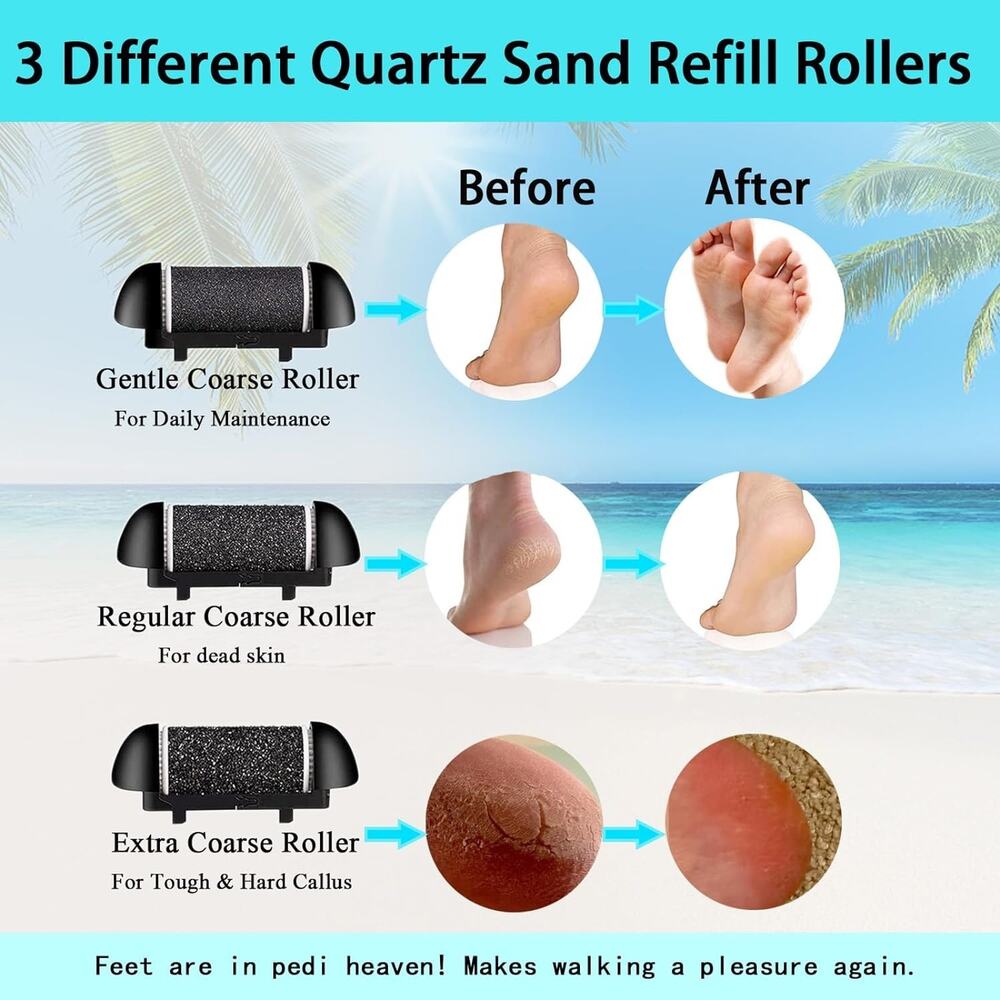 🔥Electric Foot Callus Remover Black BNWT🔥 - Picture 5 of 6